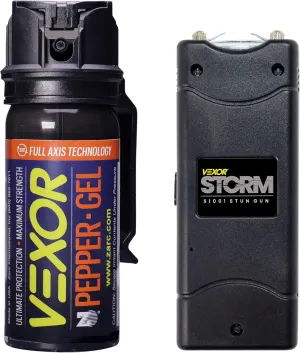 VEXOR Pepper Gel and Compact Safety Light with USB Charging