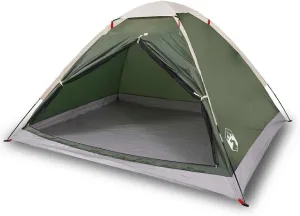 vidaXL Camping Tent Dome 2-Person Green Waterproof, Tent, Camping shelter, Garden shelter, Garden Tent, Outdoor shelter, Waterproof Tent