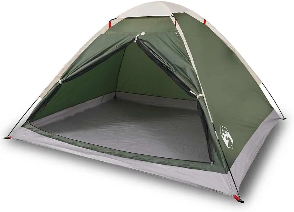 vidaXL Camping Tent Dome 2-Person Green Waterproof, Tent, Camping shelter, Garden shelter, Garden Tent, Outdoor shelter, Waterproof Tent
