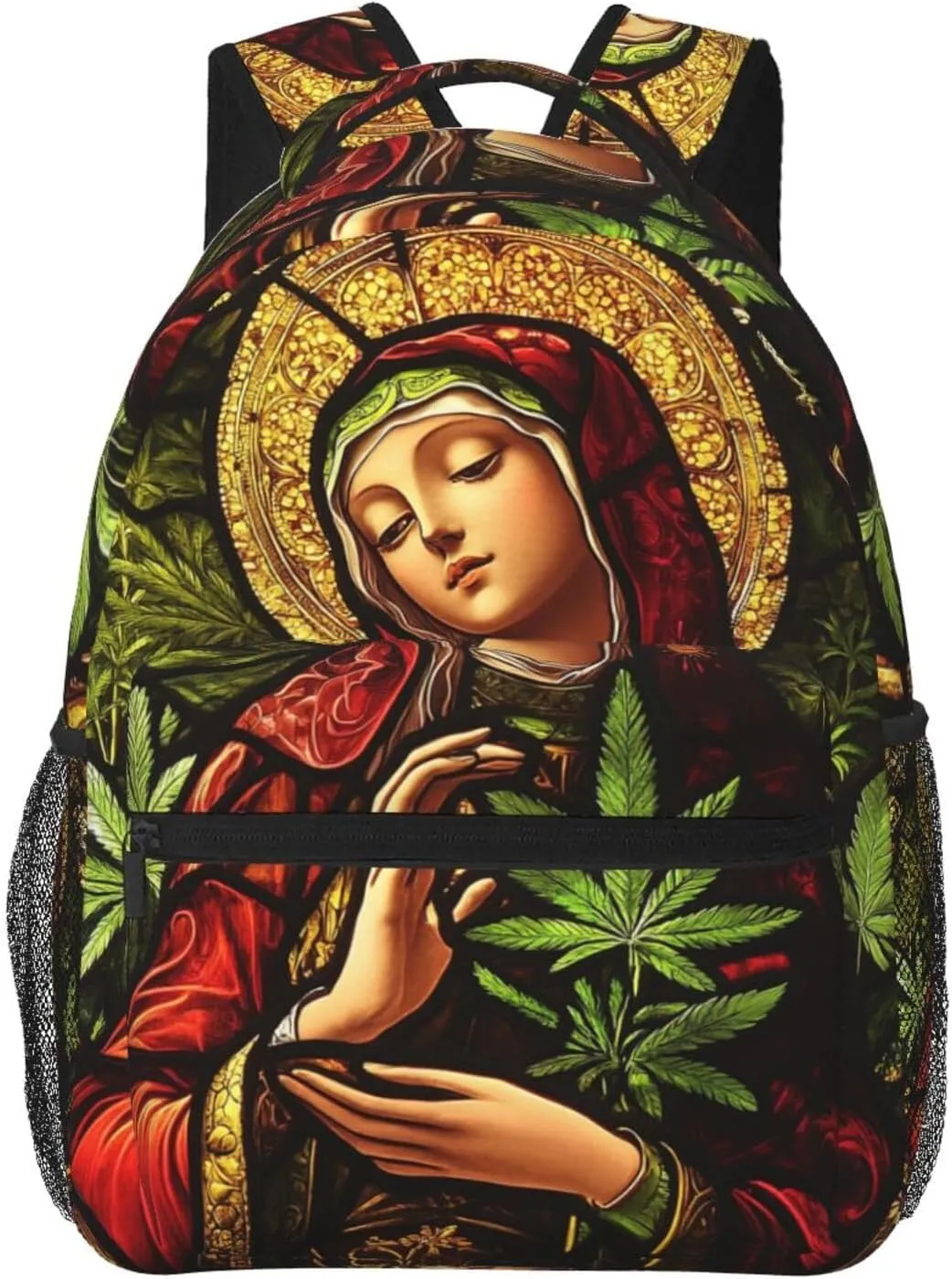Virgin Mary Practical Backpack For Trekking Men/Male Unisex