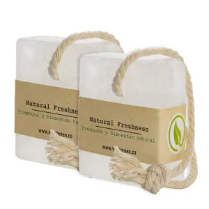 Vital Green Potassium Alum Crystal Block for Shaving – Alum Bar that Relieves Irritation Caused by Shaving and Hair Removal – Develops an Invigorating and Refreshing Reaction 3.18 oz / 90 g (2 Units)