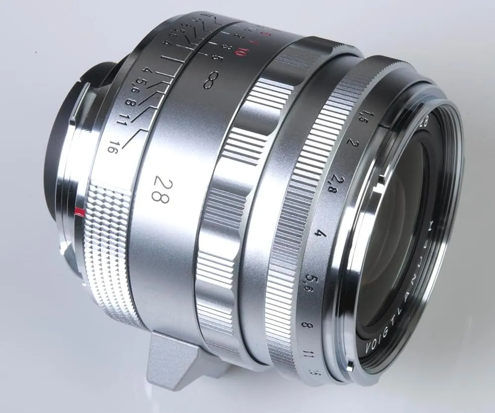 Voigtländer Voigtlander VM 28mm f/1.5 Nokton Asph Type II Silver