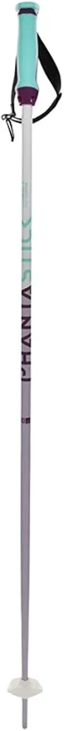 VOLKL Women's Phantastick Ski Poles 2023 - Race Ready - 16mm Aluminum Pole, Ergonomic Pantastick Women's 2K Grip, Race Basket