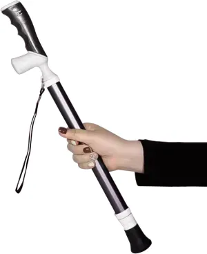 Walking Stick-Adjustable Height Lightweight Walking Stick -Three-Speed Adjustable Cane Non-Slip Telescopic Walking Sticks for Men and Women(A,38~105cm)