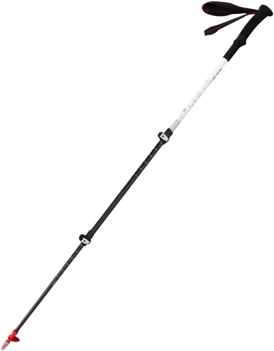 Walking Stick Hiking Poles Carbon Fiber Trekking Poles Telescopic Walking Sticks Ultralight Hiking Poles for Backpack Hiking Gear Trekking Poles