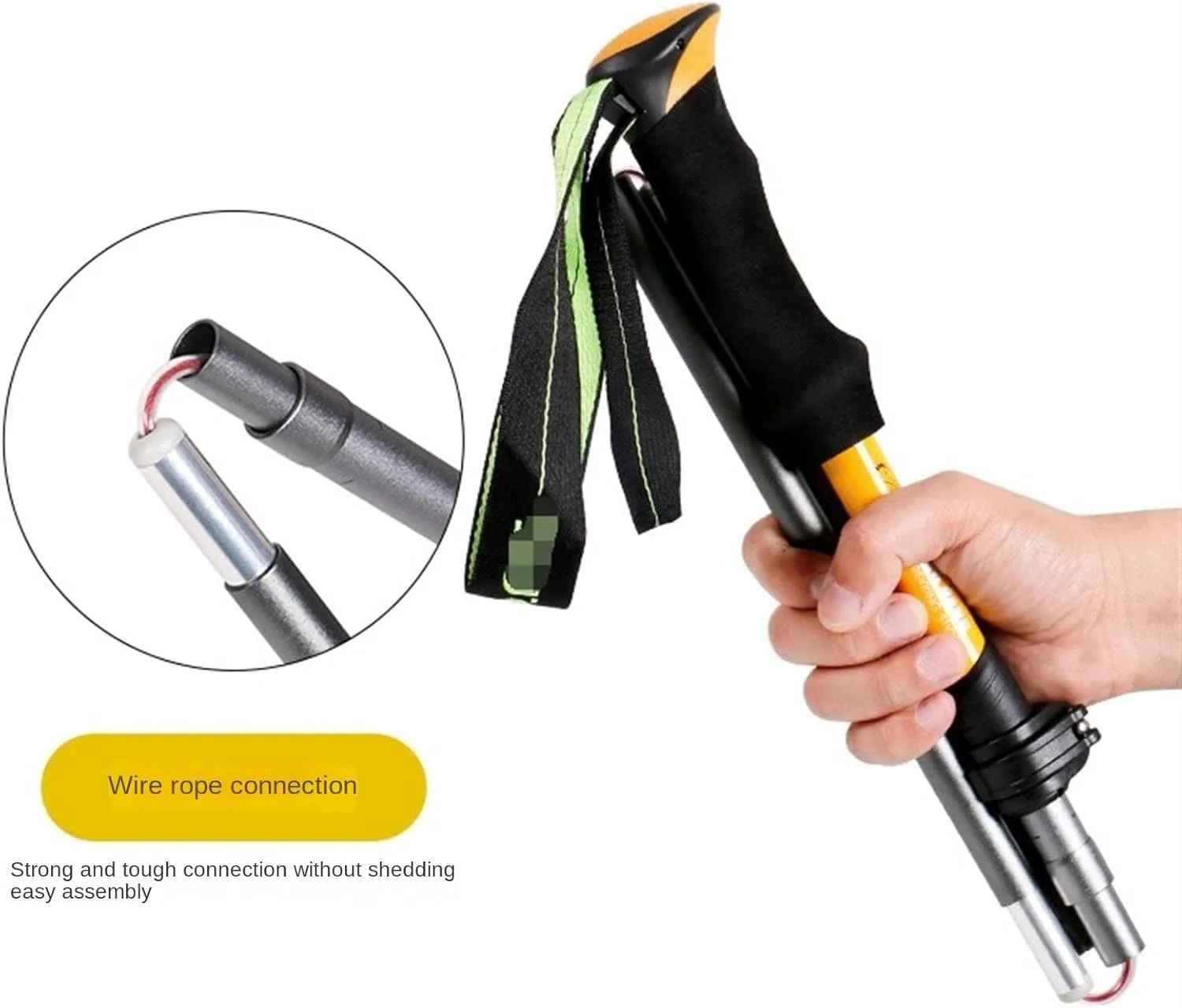 Walking Stick Hiking Poles Lightweight Hiking Poles Aluminum Trekking Poles Walking Poles Sticks for Mountaining Hiking Gear Trekking Poles