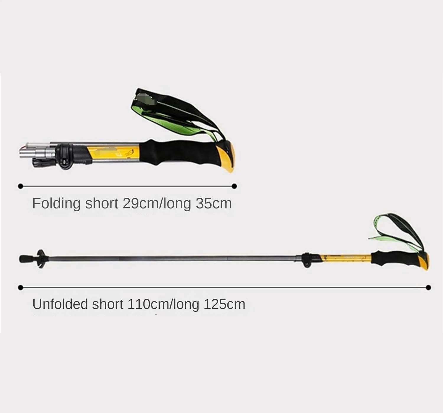 Walking Stick Hiking Poles Lightweight Hiking Poles Aluminum Trekking Poles Walking Poles Sticks for Mountaining Hiking Gear Trekking Poles