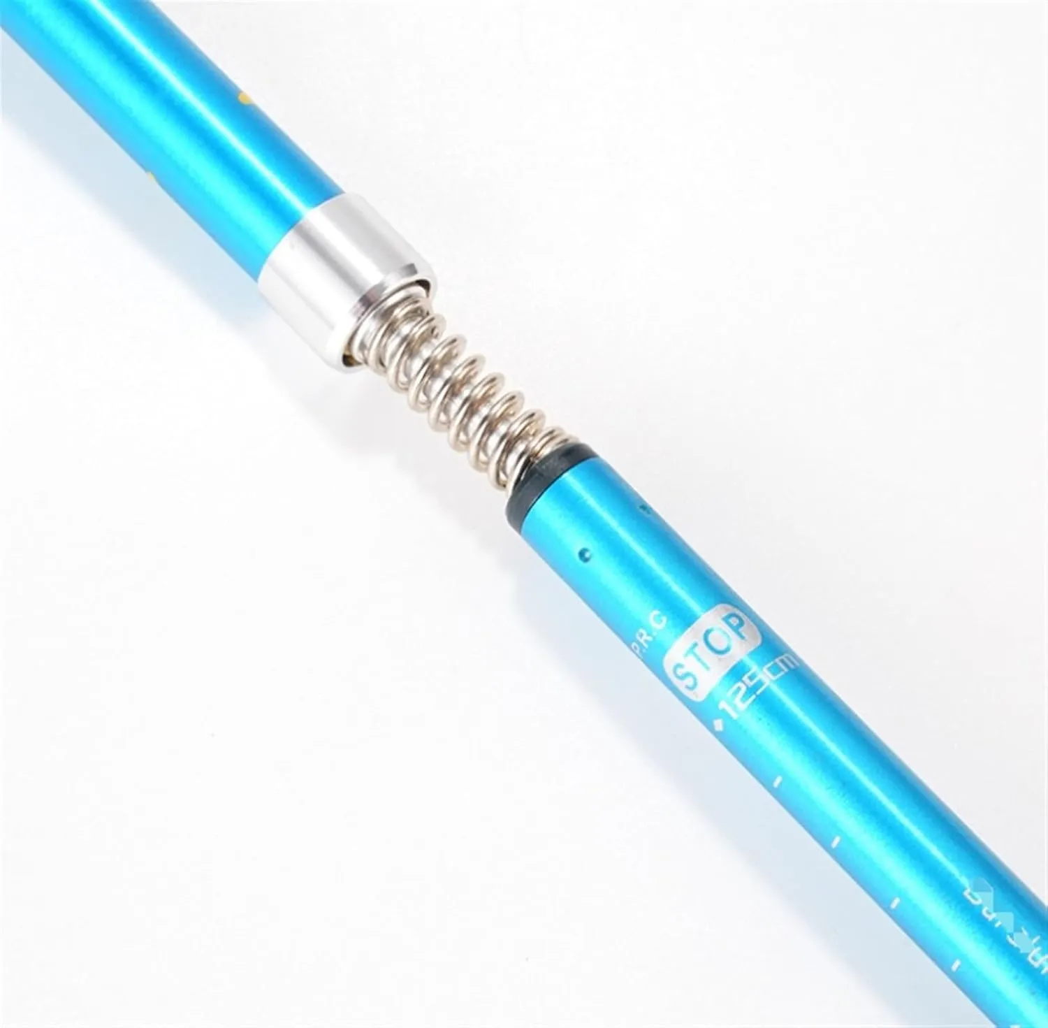 Walking Stick Hiking Poles Lightweight Trekking Hiking Poles Aluminum Alloy Strong Folding Walking Stick for Camping Hiking Gear Trekking Poles, 125cm