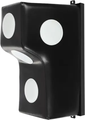 Wall Mounted Boxing Punching Bag, Wall Mount Uppercut Boxing Pad Training Equipment for Hooks Wall Target Heavy Wall Punching Bag for Adults, Bedroom, Living Room, Gym, Up to 881.85 lbs (Black)