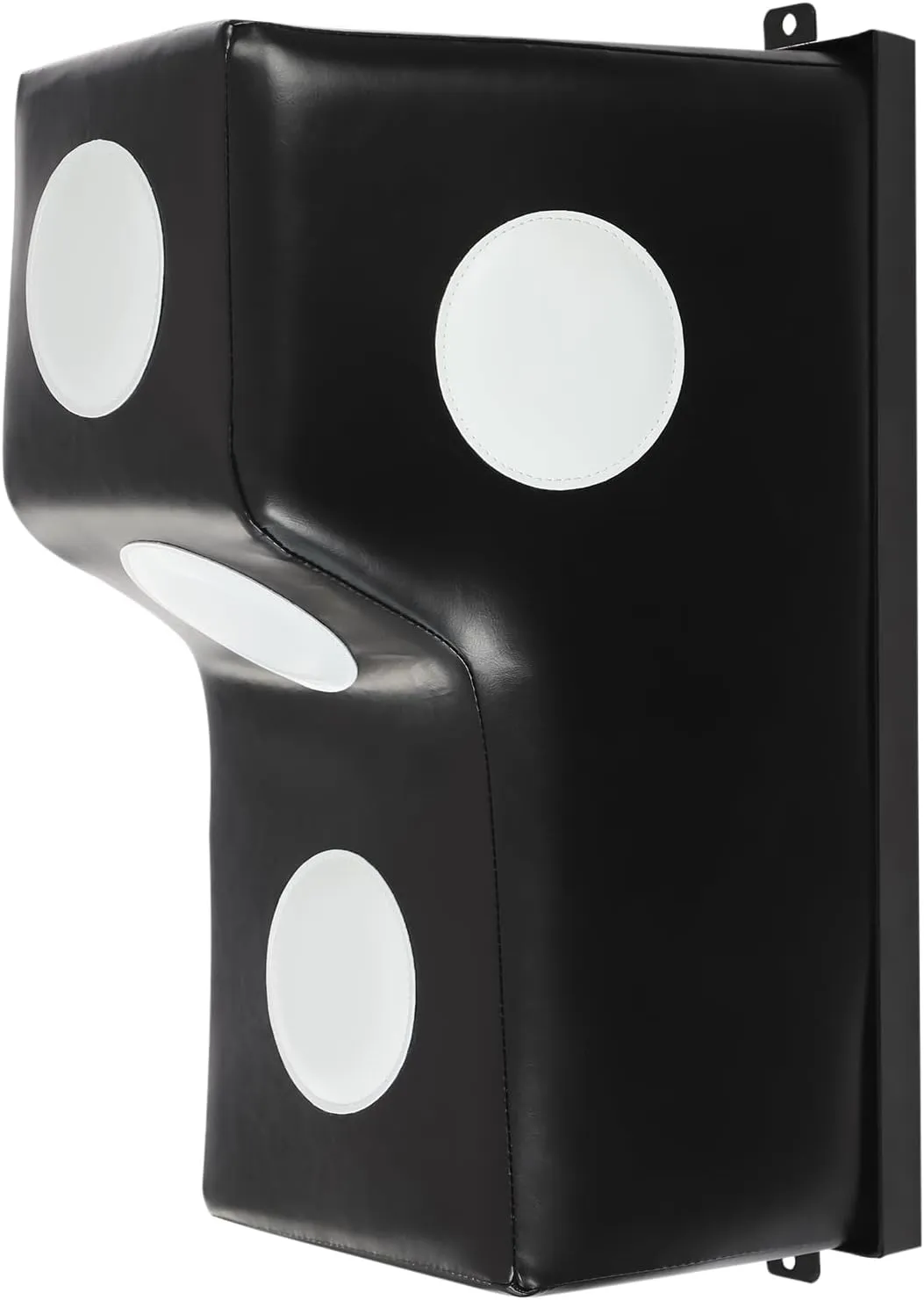 Wall Mounted Boxing Punching Bag, Wall Mount Uppercut Boxing Pad Training Equipment for Hooks Wall Target Heavy Wall Punching Bag for Adults, Bedroom, Living Room, Gym, Up to 881.85 lbs (Black)