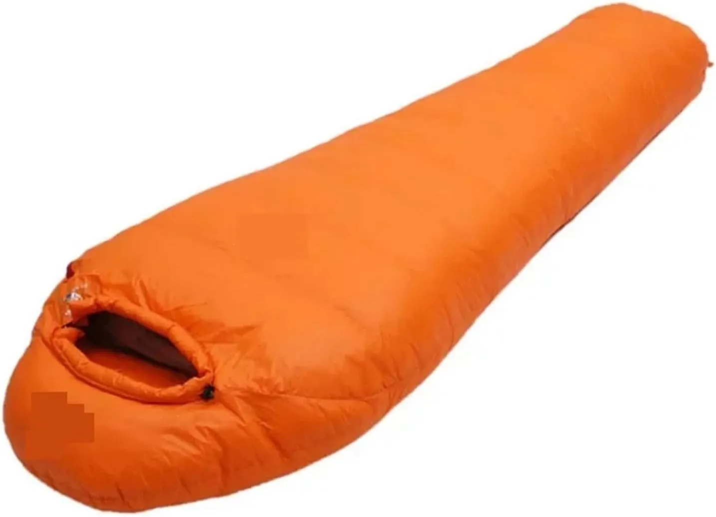 Warm White Goose Down Filled Adult Mummy Style Sleeping Bag Fit for Winter Thermal 4 Kinds of Thickness Camping Travel