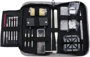 Watch Repair Kit,Watch Band Strap Repair Tool Kit in Carrying Case,Watch Battery Replacement Spring Bar Tool for Repairing Various Watches