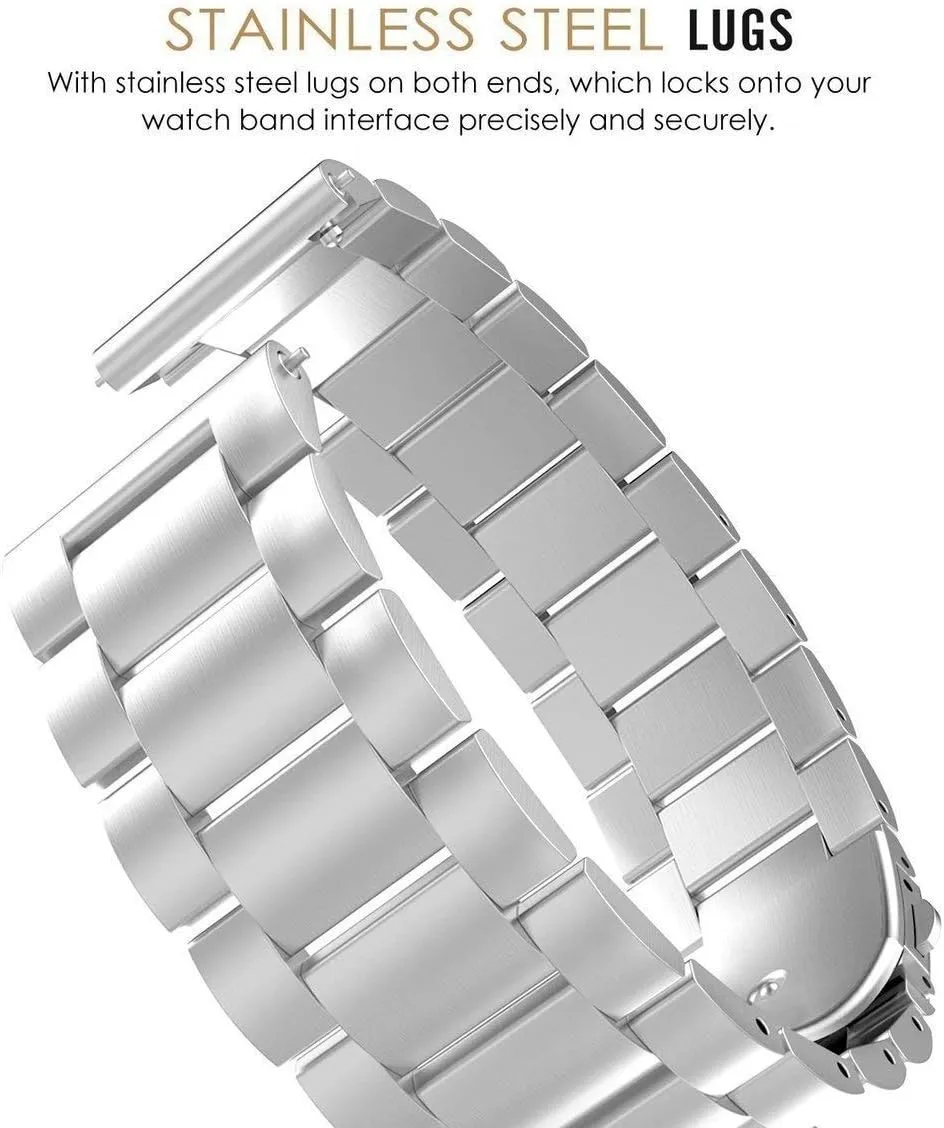 watch strap 18mm 20mm stainless steel band for smar bracelet