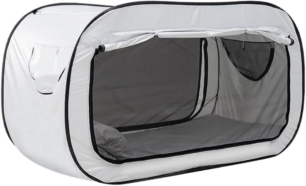 Weatherproof Tents Camping Double Folding Tent Integrated Student Shade Outdoor Mosquito Net Camping Tent Camping Equipment Camping and Hiking Tents