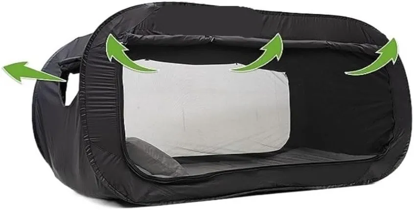 Weatherproof Tents Camping Double Folding Tent Integrated Student Shade Outdoor Mosquito Net Camping Tent Camping Equipment Camping and Hiking Tents