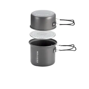 WELLHIKE Ultralight Camping Cookware Set – Portable 1-Person Pot & Lid for Hiking & Outdoors