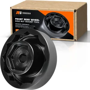 Wheel Nut Socket for Ducati, Front and Rear Wheel Axle Nut Socket Tool for Ducati Motorcycle Panigale V4, Street Fighter 1098, Monster 1200 (30mm   55mm)