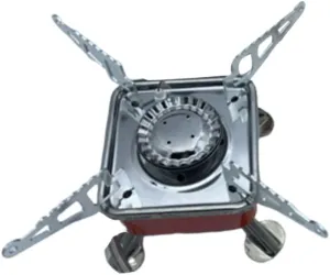 Windproof Folding Gas Cooker Portable Picnic Stove for Camping Hiking and Outdoor Activities Lightweight Design with High Temperature Resistance and Fuel Efficiency