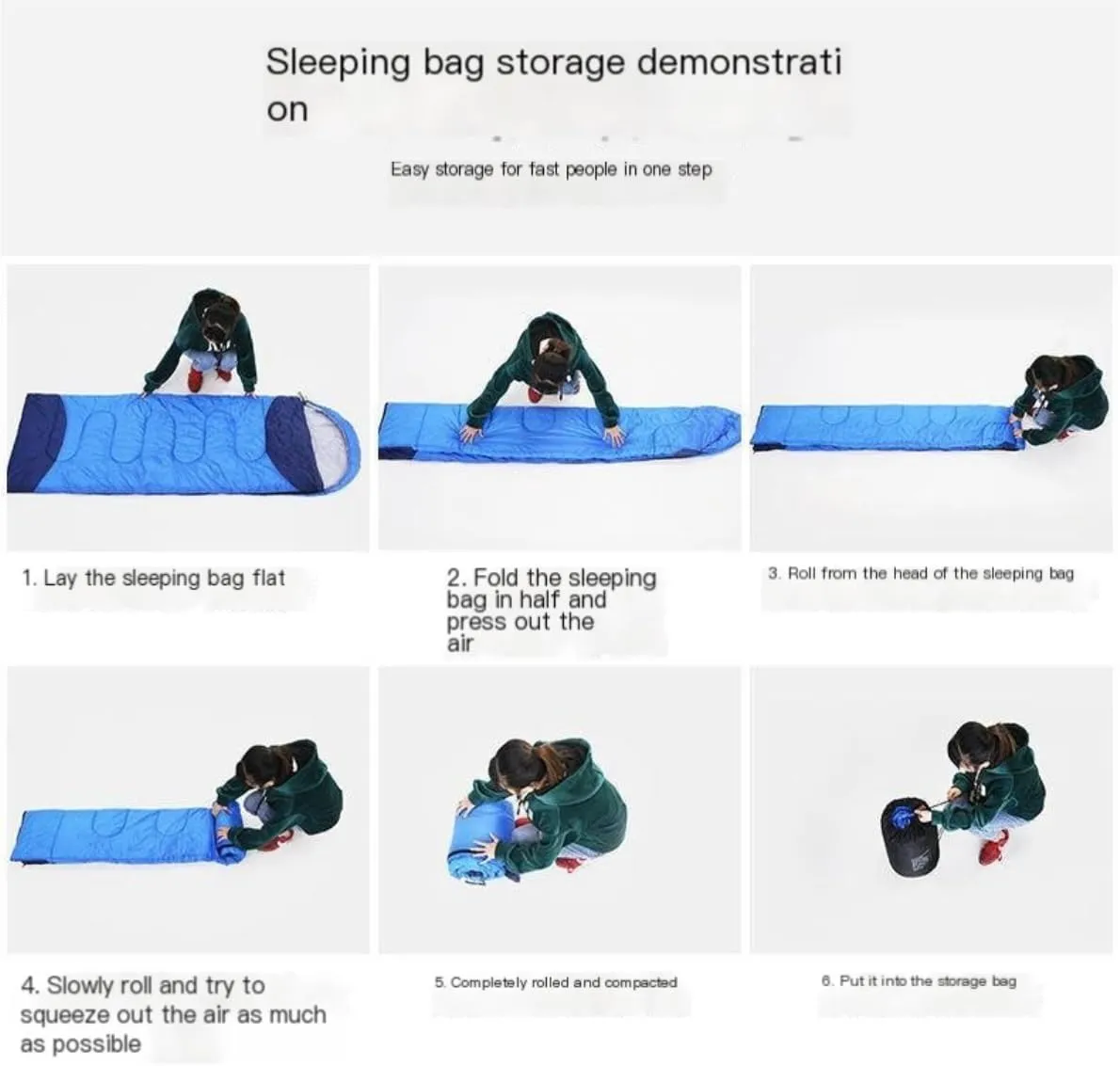 Winter Sleeping Bags Sleeping Bag for Adult Single Person Cold-Proof and Warm Thickened Cotton Sleeping Bag Camping Essentials