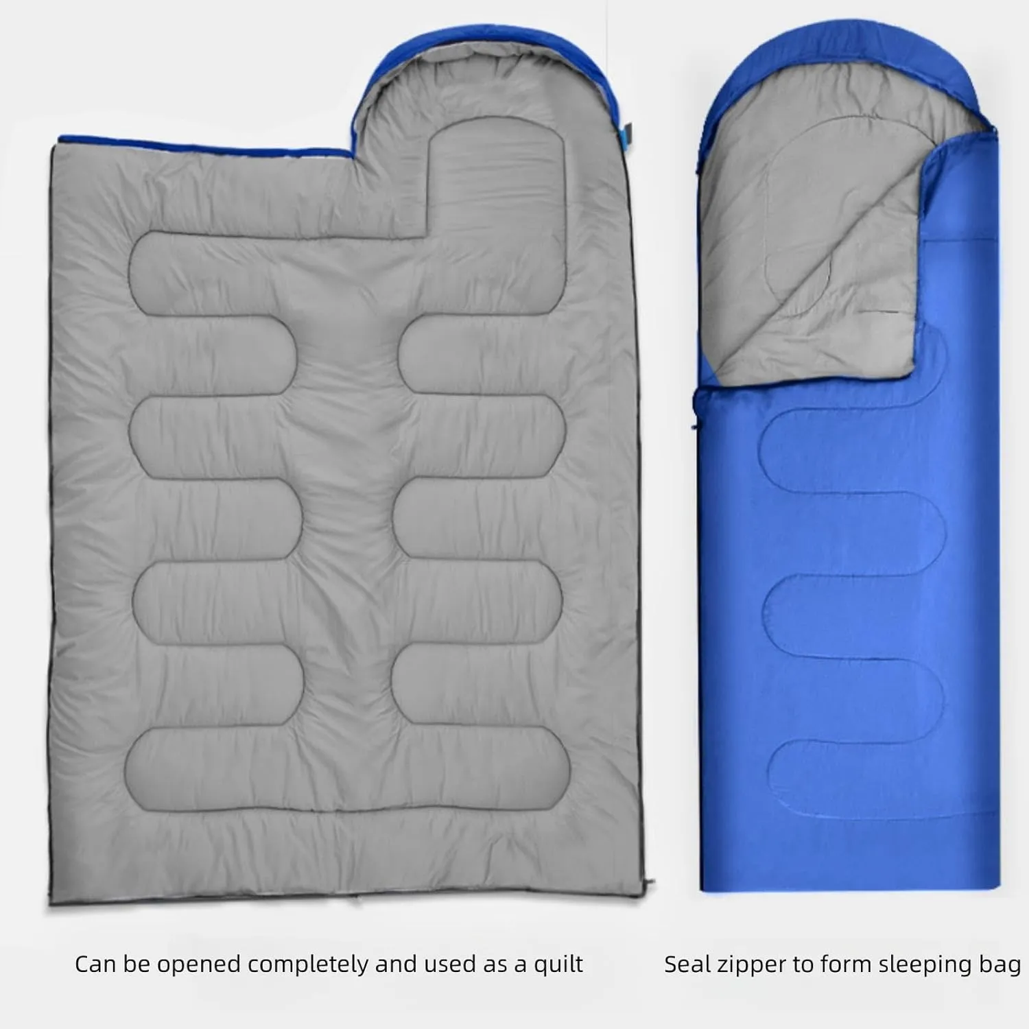 Winter Sleeping Bags Waterproof Sleeping Bag with Lightweight Waterproof Compact Bag for Camping Gear Equipment Traveling Outdoors Camping Essentials