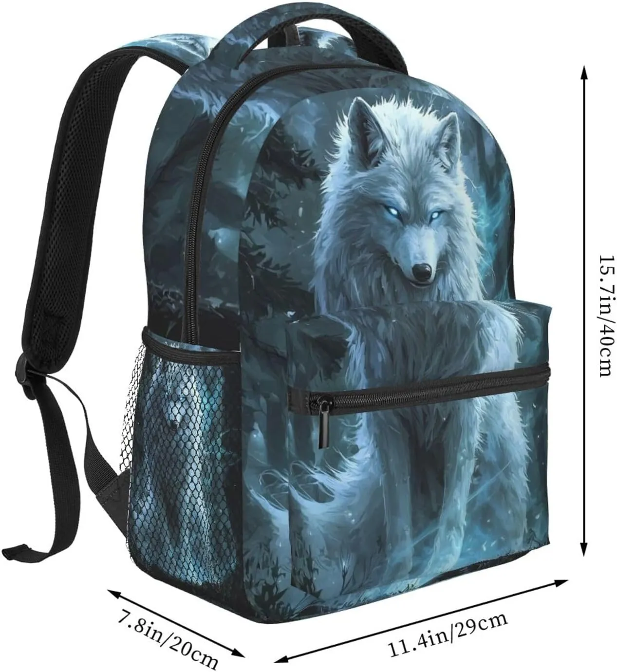 Wolf Stylish Backpack For Trekking Backpacking Backpacking