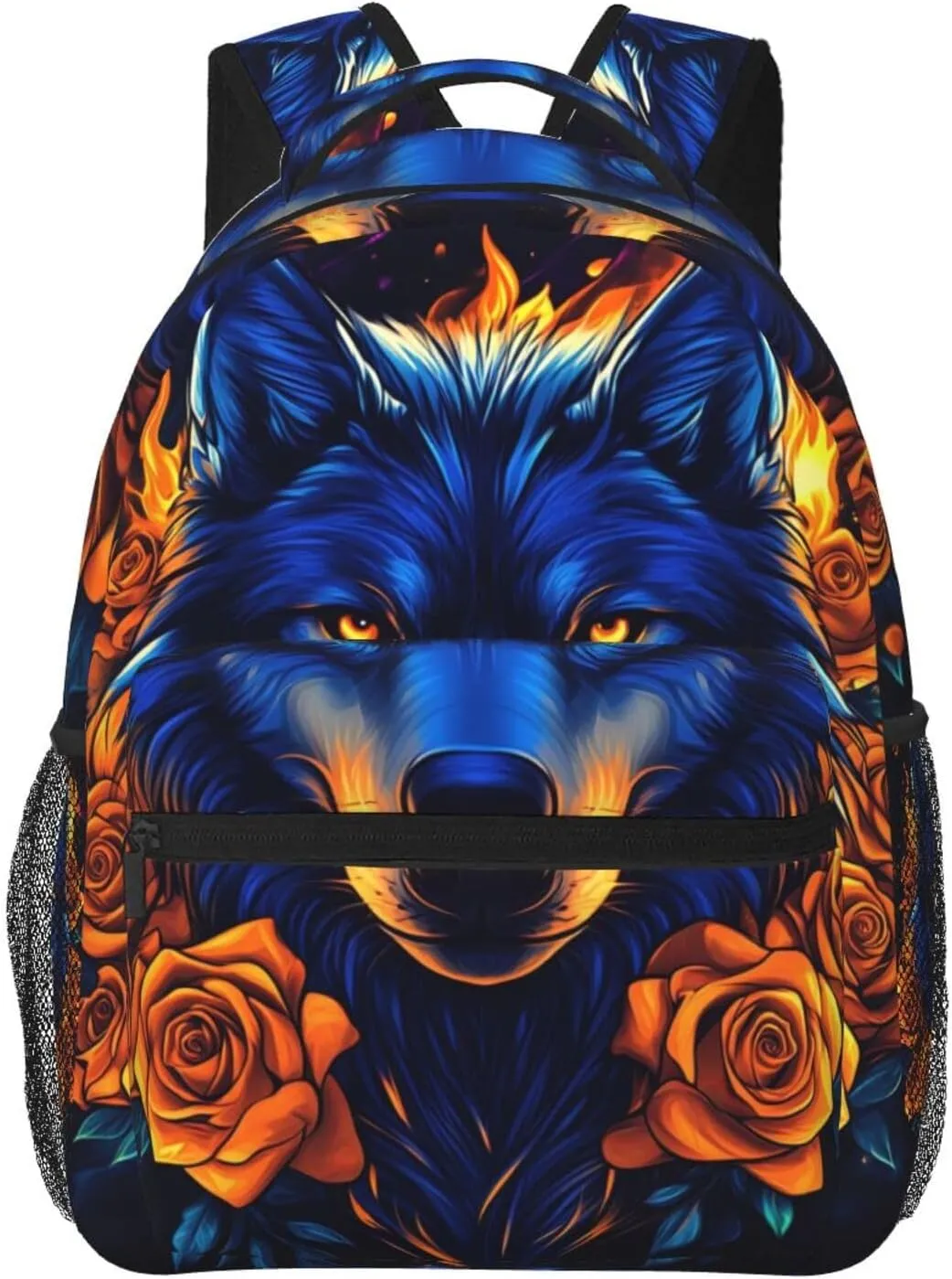 Wolf Vintage Backpack For Trekking Backpacking Women/Female