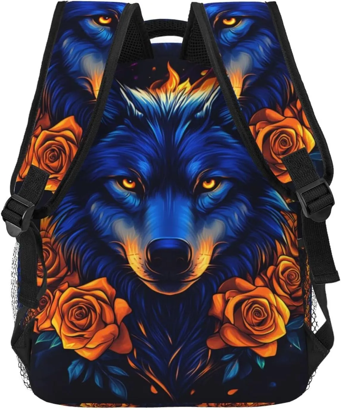Wolf Vintage Backpack For Trekking Backpacking Women/Female