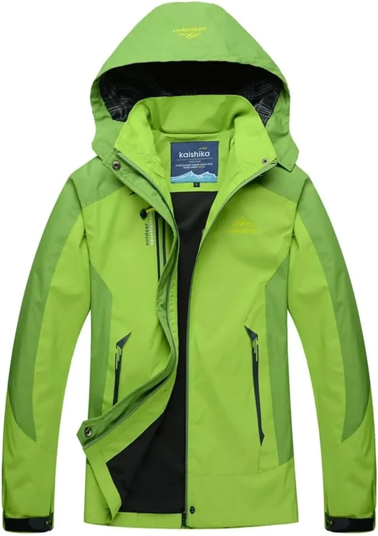 Women Outdoor Sports Coats Windbreaker Travel Waterproof Camping Hiking Climbing Trekking Jacket