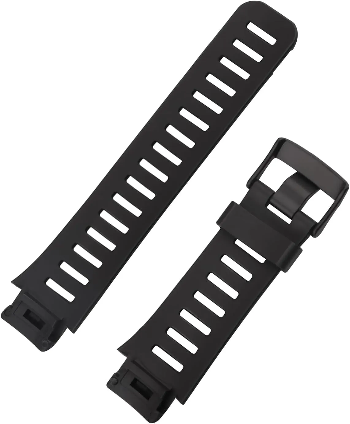XLander Rubber Watch Bands Compatible Fit for Suunto X-Lander 22mm×26mm Replacement Silicone Strap Wirstband for Men and Women Waterproof Bracelet Watch accessories
