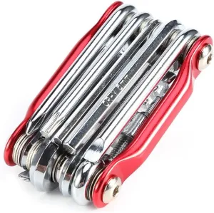 XPSSJMU Bike Multi Tool Bike Repair Tool Pocket Multi Function Folding Tool 11-in-1 Suitable for Mountain Bike Outdoor Repair