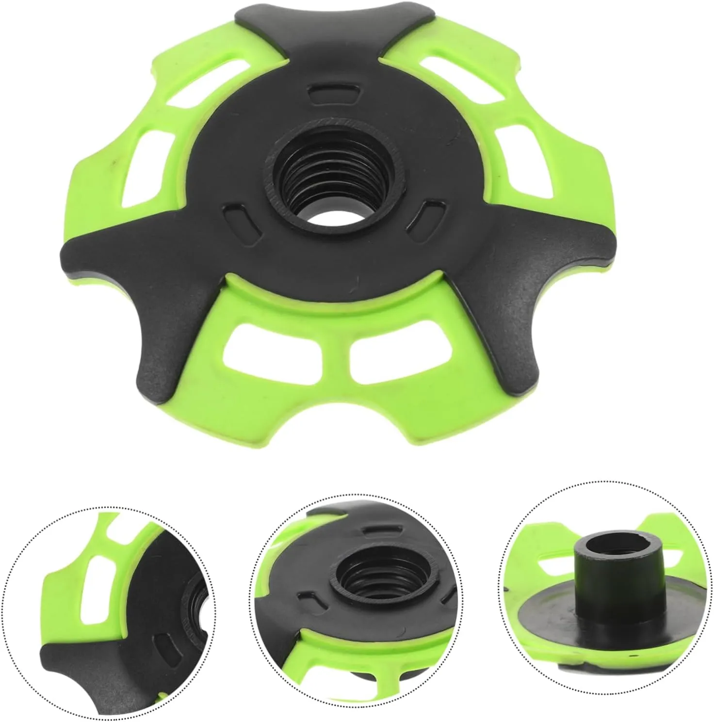 Yardwe Alpenstock Mud Tray Stick Trekking Pole Tips Trekking Pole Mud Pad Hiking Pole Walking Pad Trekking